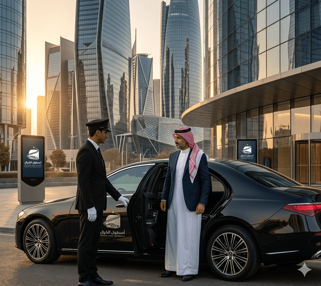 تاجير سيارات مع سائقين