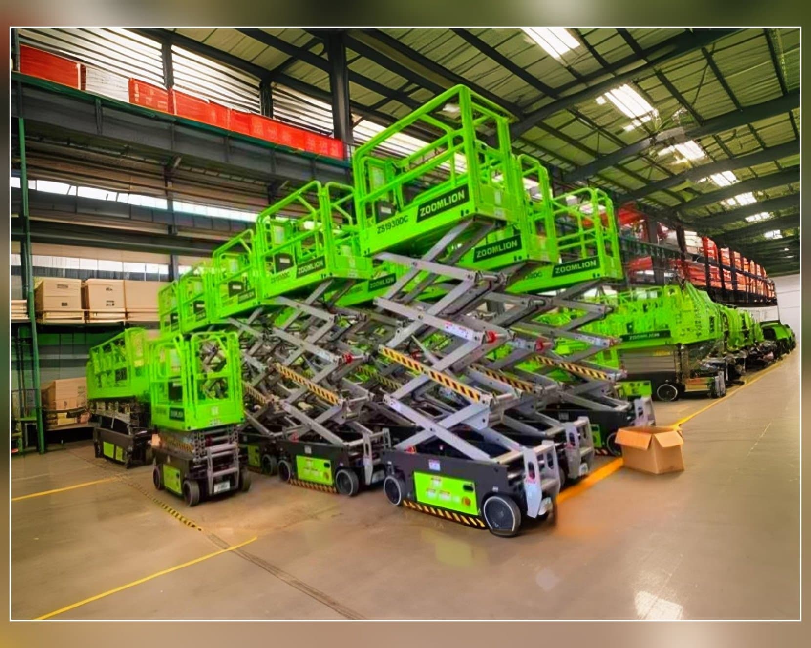 Compact 6m Electric Scissor Lift Rental in Makkah: Hotel and Tower Maintenance Near the Haram